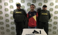 Douglas Antonio Ramírez Ramírez, capturado por porte ilegal de arma