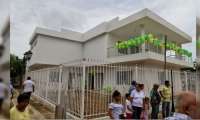 Inauguración del Centro de Vida y Casa de la Cultura en Cabrera, Pijiño