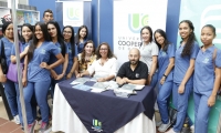 Participación de la UCC en la Feria del Libro de Santa Marta.