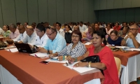 con la asistencia de los rectores del Departamento,  se desarrolló  en Santa Marta la jornada de apertura del  I Ciclo de formación de directivos docentes del PTA  y Jornada Única.