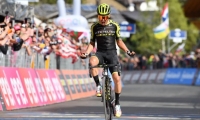 Esteban Chaves, ganador de la etapa 19 del Giro d' Italia