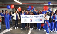 20 deportistas llegaron a la capital para participar en la vigésimo tercera edición de las Olimpiadas Especiales Fides