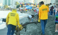 Playatón en Los Cocos.