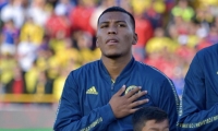 @rogermartinezt9 El delantero colombiano Roger Martínez.