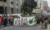 ‘Marcha Mundial por la Marihuana – Bogotá’