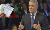 Duque propone plan para acabar con los 'gota a gota'.