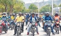 Los mototaxistas se movilizaron para exigir que no les apliquen más restricciones. 