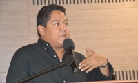 El director de Santa Marta Cómo Vamos, Lucas Gutiérrez. 