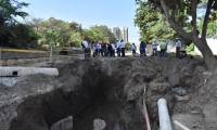 Este megaproyecto, consiste en la línea de un colector de aproximadamente 10 kilómetros de longitud, el cual se ejecuta en tres etapas.