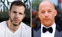 Joe Watts, doble que está en coma, y Vin Diesel, protagonista de 'Rápidos y Furiosos'.