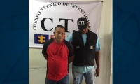 El hombre fue capturado por el CTI de la Fiscalía. 