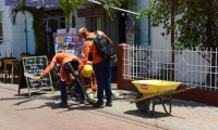 La Essmar hizo un llamado de atención a los establecimientos del centro histórico por vertimiento indebido de aguas residuales.