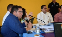 El alcalde de Santa Marta, Rafael Martínez, preside segundo consejo de gobierno.