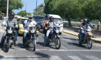 Los 15 y 30 de cada mes está prohibida la circulación de motos en Santa Marta. 