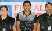 Cristian Camilo Rodríguez Guerra, capturado.