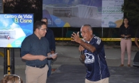 El alcalde de Santa Marta, Rafael Martínez, dio inicio a la obra del Centro de Vida para Adulto Mayor El Cisne