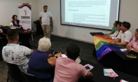 Primer Encuentro de Víctimas LGBTI.