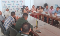 El Comité de Orden Público y Electrificación se llevó a cabo en la Gobernación del Magdalena.