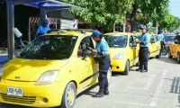 Pico y placa para taxis en Santa Marta