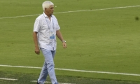 Julio Comesaña, técnico de Junior. 