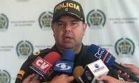 Cristian Mercado Coronel Yecid Peña, comandante operativo de la Mebar.