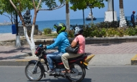 Este jueves 12 de septiembre es día sin parrillero en motocicleta. 