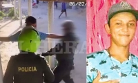 Saúl Estiven Fernández Pinzón, de 18 años, murió baleado por un policía en Palermo.