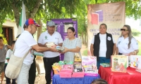 En la actividad se destacó la motivación de niños y jóvenes por la lectura.