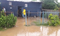 Las cerca de 10 horas seguidas de lluvias afectaron a la población zonera.