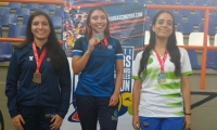 Unimagdalena Cuatro medallas han conseguido en lo que va de las competencias.