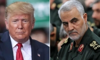 Donald Trump y el abatido general Qasem Soleimani