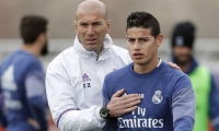 James y Zidane.