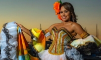 Michelle Stefanny Acosta Lindo, Reina Central de los Carnavales de Funcarpes