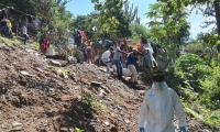 Hallazgo del cuerpo en Colinas del Pando.