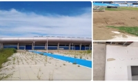 Así de abandonado y deteriorado luce el estadio Sierra Nevada. 