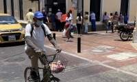 Samarios en las calles del Centro Histórico.