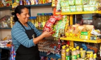 Mujeres tenderas de Colombia