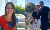 Natasha Klauss se comprometió con Daniel Gómez