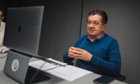 El ministro de Salud, Fernando Ruiz, habló sobre la llegada de la nueva cepa.