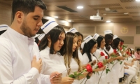 Ceremonia de la luz para estudiantes de Enfermería de Unimagdalena.