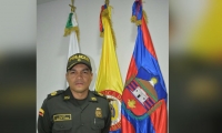 Coronel Samir Pava, comandante de la Policía del Magdalena. 