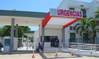 El herido fue ingresado al hospital San Cristóbal de Ciénaga.
