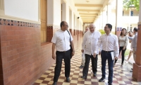 La petición del gobernador fue presentada ante el monseñor, Luis Adriano Piedrahita Sandoval.
