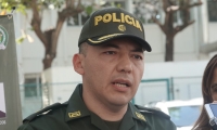 El comandante de la Policía Metropolitana de Santa Marta, coronel Oscar Solarte, dio un parte de tranquilidad