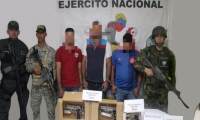 Capturados en San Pablo, sur de Bolívar.