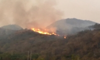 Incendio en la Sierra Nevada de Santa Marta