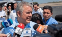 Iván Duque en Cartagena.