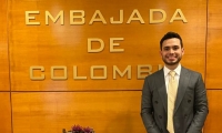 José Andrés Orozco Valencia, estudiante del programa de Marketing y Negocios Internacionales, de la Universidad Sergio Arboleda, Santa Marta.