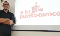 Dairo Henríquez Fontalvo, creador de la app 'A tu puerta'