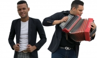 Los artistas samarios Klisman Soto  & Rodrigo Palma.